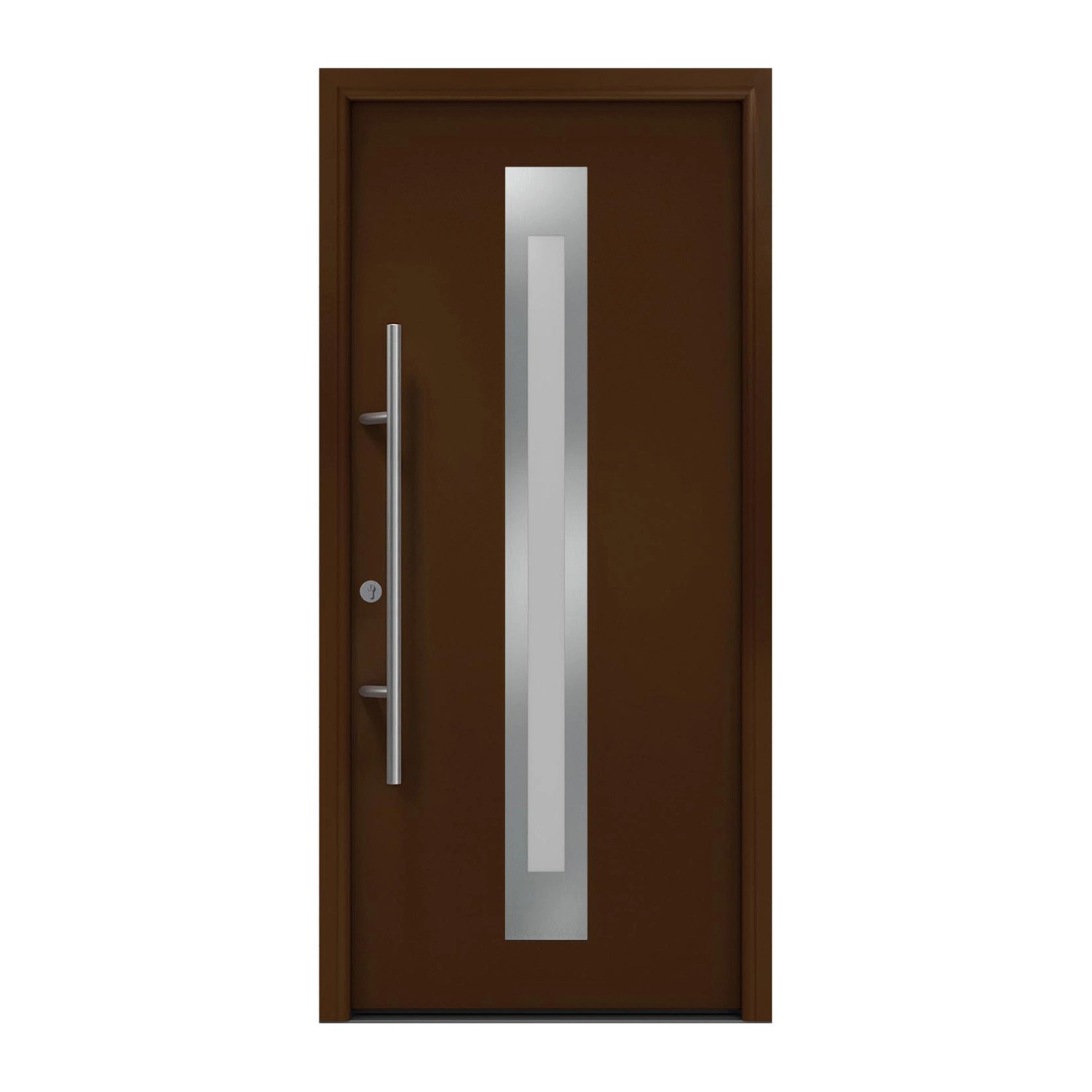 EcoStar Haustür Isopro Secur IPS 770S Terrabraun 110 cm x 210 cm DIN L EcoStar Haustür Isopro Secur IPS 770S Terrabraun 110 cm x 210 cm DIN L von EcoStar