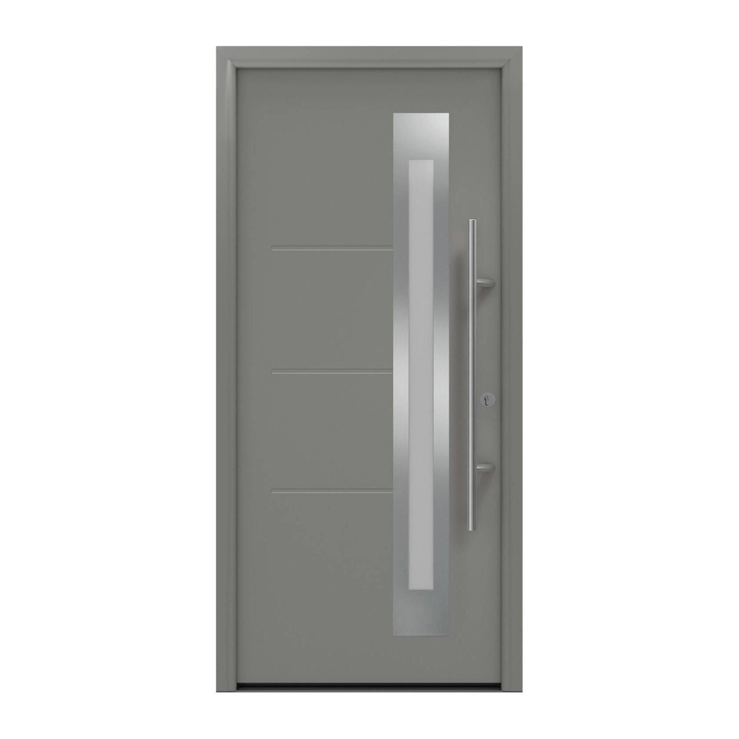 EcoStar Haustür Isopro Secur IPS 780S Graualuminium 110 cm x 210 cm DIN R EcoStar Haustür Isopro Secur IPS 780S Graualuminium 110 cm x 210 cm DIN R von EcoStar
