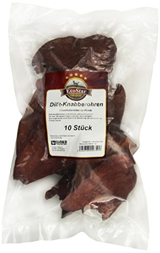 EcoStar Hunde Snack Diät - Knabberohr 10er, 1er Pack (1 x 280 g) von EcoStar