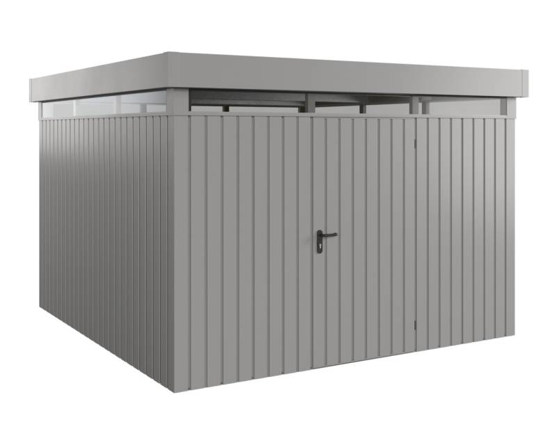 EcoStar Metallgerätehaus Euroline EFD14 LB graualuminium 310 x 310 cm 1-flg. von EcoStar