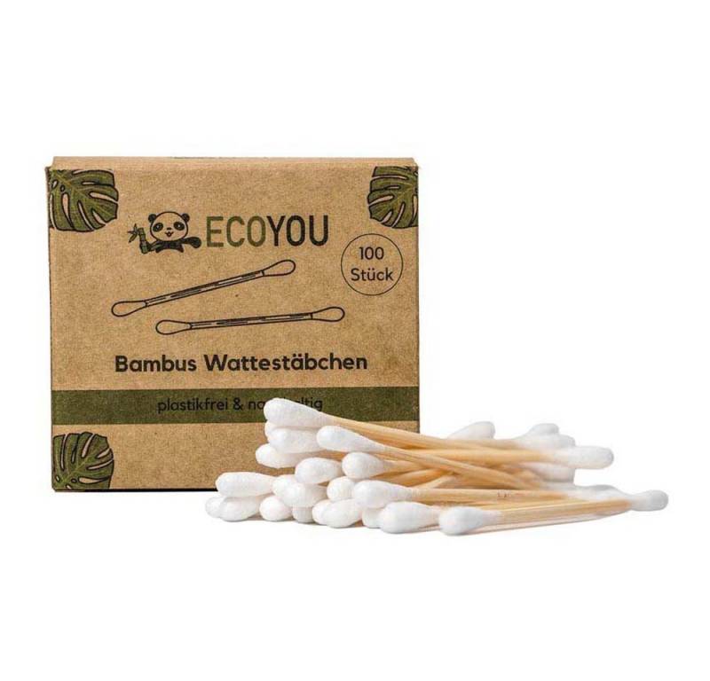 EcoYou Wattestäbchen - Bambus 100 Stück Hygienemittel EcoYou Wattestäbchen - Bambus 100 Stück Hygienemittel von EcoYou