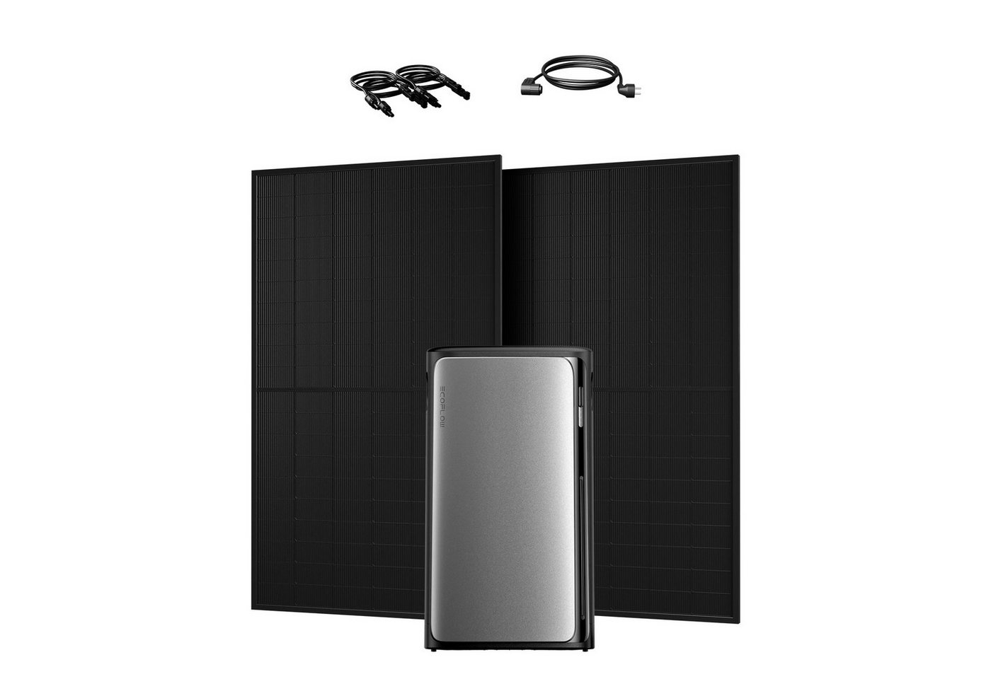 Ecoflow Balkonkraftwerk 1000W EcoFlow STREAM Max 1,92 kWh Speicher, Plug & Play Solarsystem, (LFP-Akku mit 6000 Ladezyklen, KI-Smartsteuerung), 1800 W Solareingang (2 MPPT), 1200 W Dual AC-Anschlüsse von Ecoflow