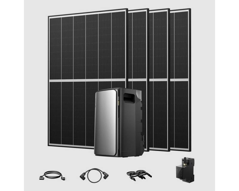 Ecoflow Balkonkraftwerk 1780W EcoFlow Stream Ultra 1,92 kWh Speicher mit 0/1/2/3 AC Pro Akku von Ecoflow
