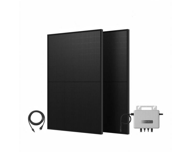 Ecoflow Balkonkraftwerk 900W Solaranlage Komplettset, Module mit 800W EcoFlow Wechselrichter Ecoflow Balkonkraftwerk 900W Solaranlage Komplettset, Module mit 800W EcoFlow Wechselrichter von Ecoflow