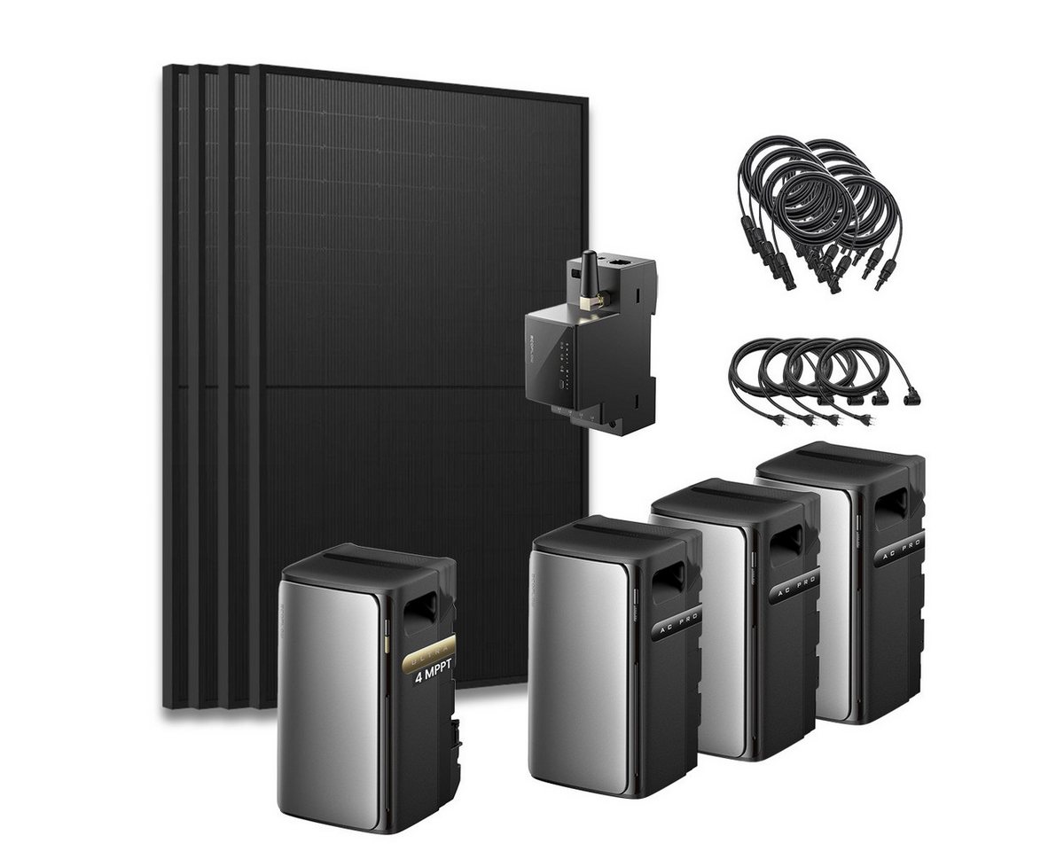 Ecoflow Balkonkraftwerk EcoFlow 3x AC Pro + AC Ultra 7680Wh 1760W Balkonkraftwerk 0% MwSt von Ecoflow