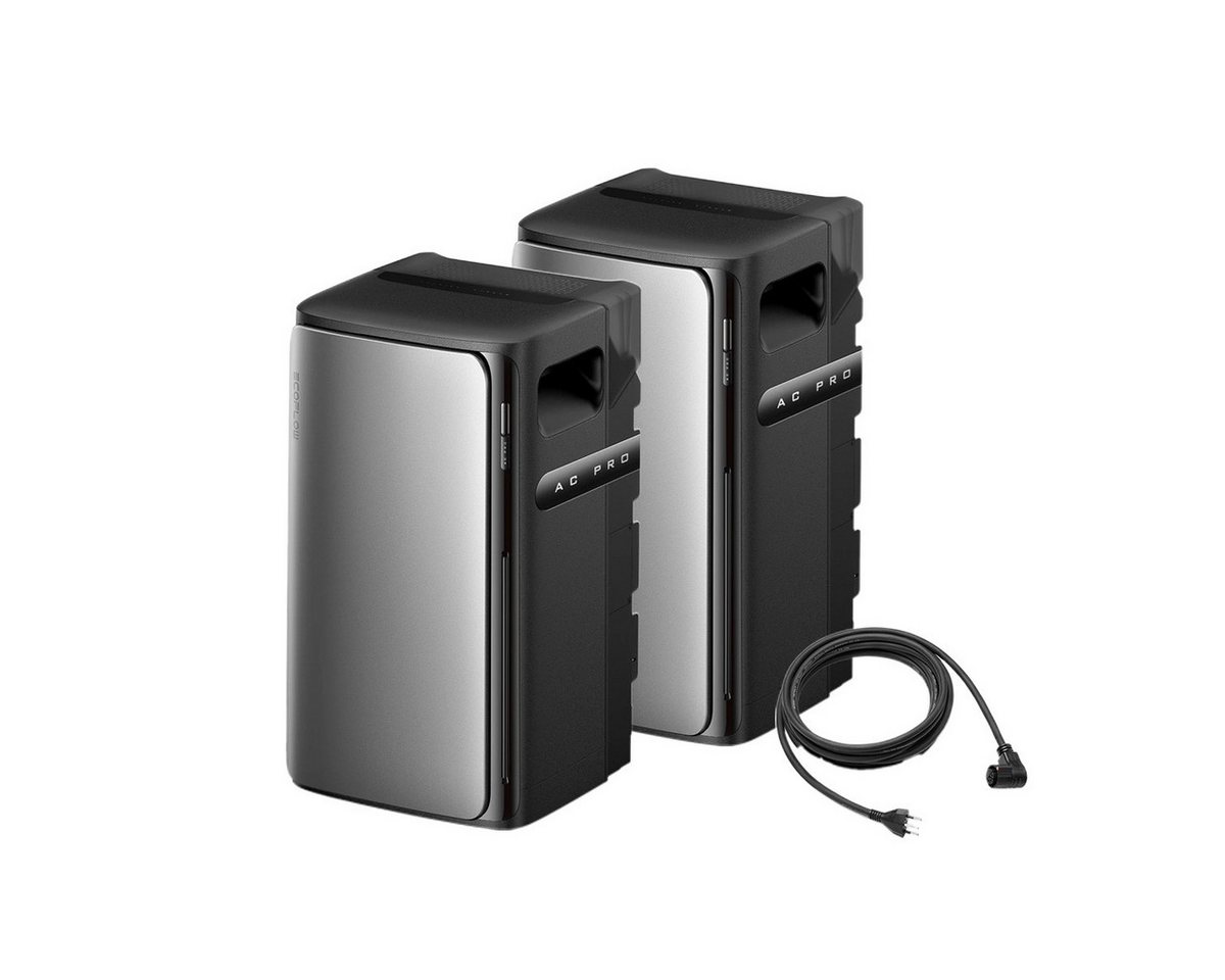 Ecoflow Balkonkraftwerk EcoFlow STREAM 2x AC Pro 3.84 kWh Balkonkraftwerk mit Speicher 0% MwSt von Ecoflow