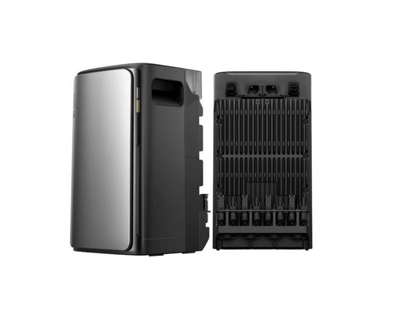 Ecoflow Balkonkraftwerk EcoFlow Stream Ultra All-in-One 1,92 kWh Speicher ohne Smart Meter, (Dual-Mode Solarinput mit 2800W), 2000 W Solareingang (4 MPPTs) mit integriertem Mikro-Wechselrichter von Ecoflow