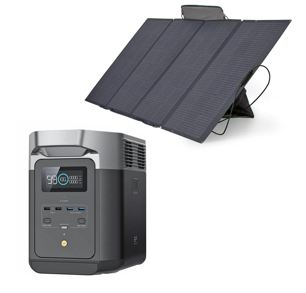 Ecoflow Ecoflow Delta 2 Powerstation mit 400W Solarpanel Smart-Home-Station von Ecoflow
