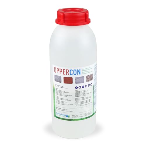 Ecoform Oppercon Steinimprägnierung Außen & Innen - Wasserabweisend für Beton und Stein - Langfristiger Schutz - Steinversiegelung - 1 Liter Ecoform Oppercon Steinimprägnierung Außen & Innen - Wasserabweisend für Beton und Stein - Langfristiger Schutz - Steinversiegelung - 1 Liter von Ecoform Europe