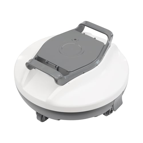 Ecoggeder Roboter-Poolreiniger,90 Minuten Reinigungszeit,Automatischer Poolreiniger,Poolroboter für Oberirdische Pool bis zu 80 m² von Ecoggeder