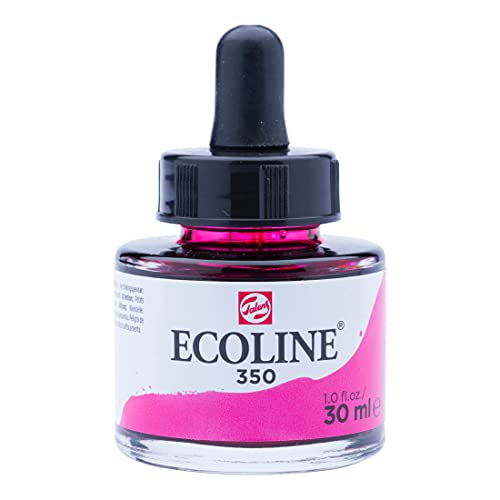 Ecoline Flüssig-Aquarellflasche 30 ml Fuchsia 350 (11253501) von Ecoline