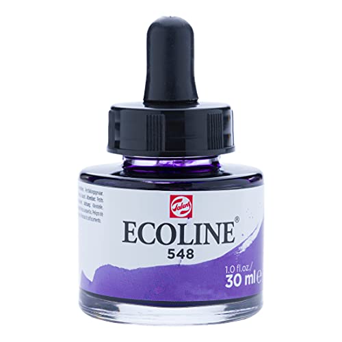 Ecoline Liquid Watercolor 30ml Pipette Jar - Blue Violet (11255481) von ECOLINE