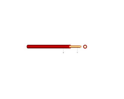 Ecoline PVC H05V-U 1 RT Aderleitung eindrähtig Einzelader 1mm² rot 100m Bund YSE 1 RT Ecoline PVC H05V-U 1 RT Aderleitung eindrähtig Einzelader 1mm² rot 100m Bund YSE 1 RT von Ecoline