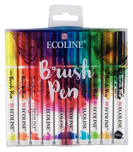 Ecoline Waterclr Set 10/PKG, Einheitsgröße von Ecoline