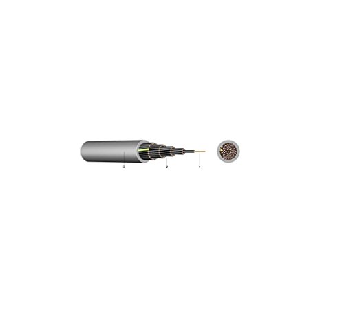 Ecoline YSLY-JZ 7X 4 mm² PVC Steuerleitung Steuerkabel LSYY-JZ 7X4 grau 1 Meter Ecoline YSLY-JZ 7X 4 mm² PVC Steuerleitung Steuerkabel LSYY-JZ 7X4 grau 1 Meter von Ecoline