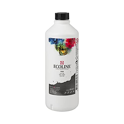 NEU Talens Ecoline, 490 ml Flasche, Sepia von Ecoline