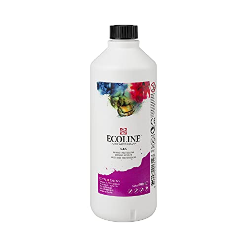 NEU Talens Ecoline, 490 ml Flasche, Rotviolett von Ecoline