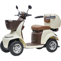 E-Seniorenmobil Lunar SC, Bleigel, 4-Rad 1000W Beige von Econ- Way