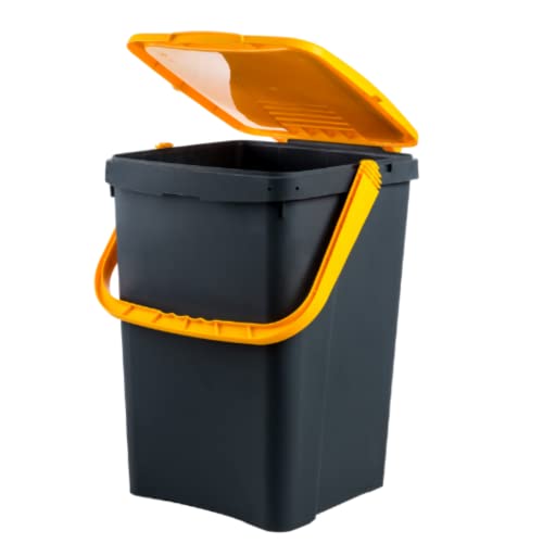 Mülleimer ECOPLUS 50 Liter gelb ECP50 von Ecoplast