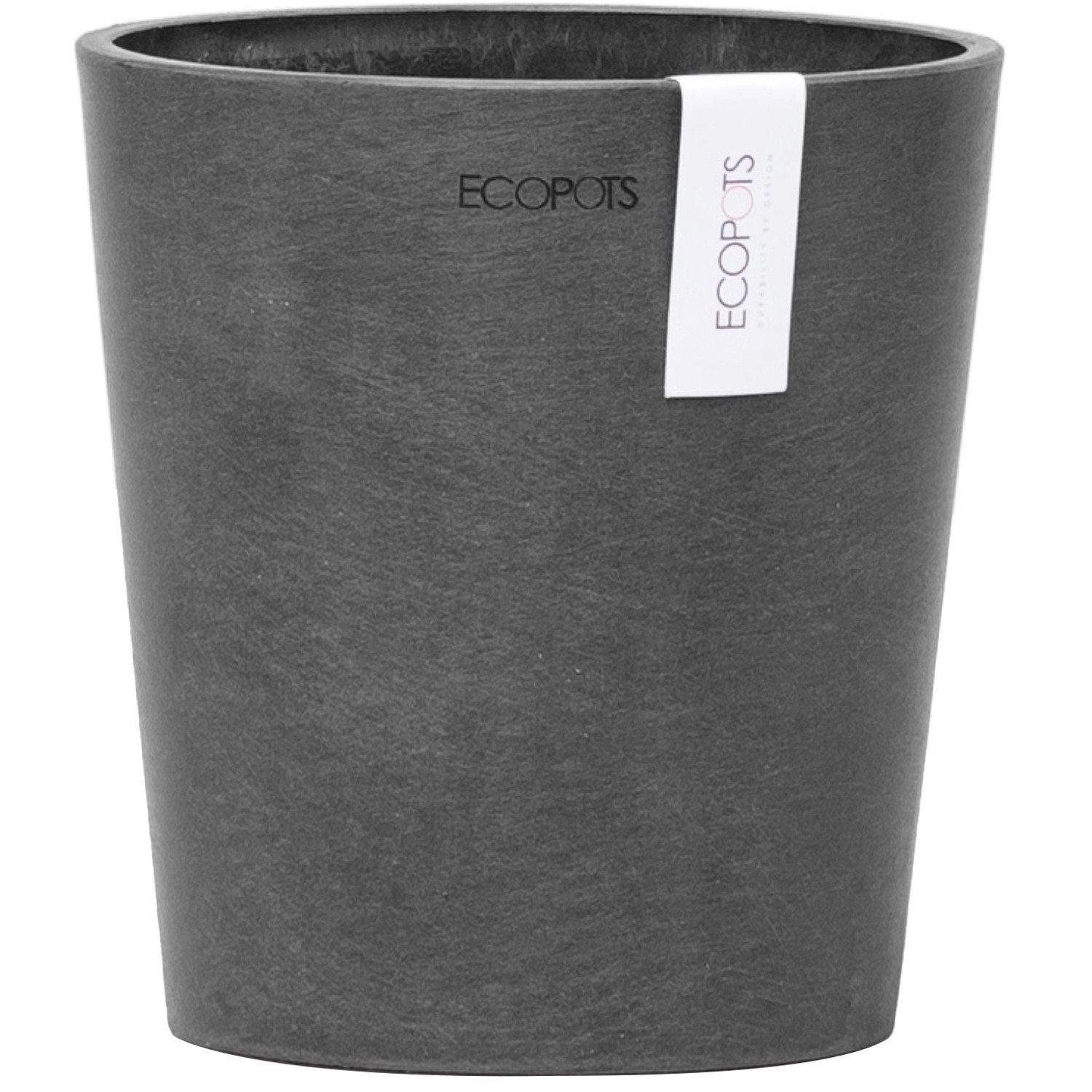 Ecopots Orchideentopf Morinda Dunkelgrau 14 cm von Ecopot