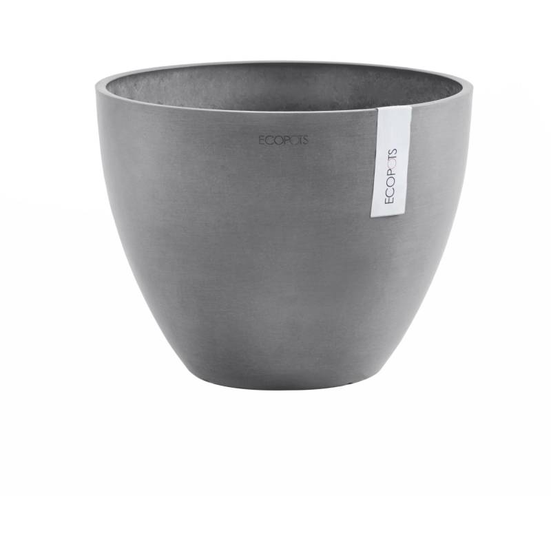 Ecopots Pflanztopf Antwerp Grau 30 cm von Ecopot