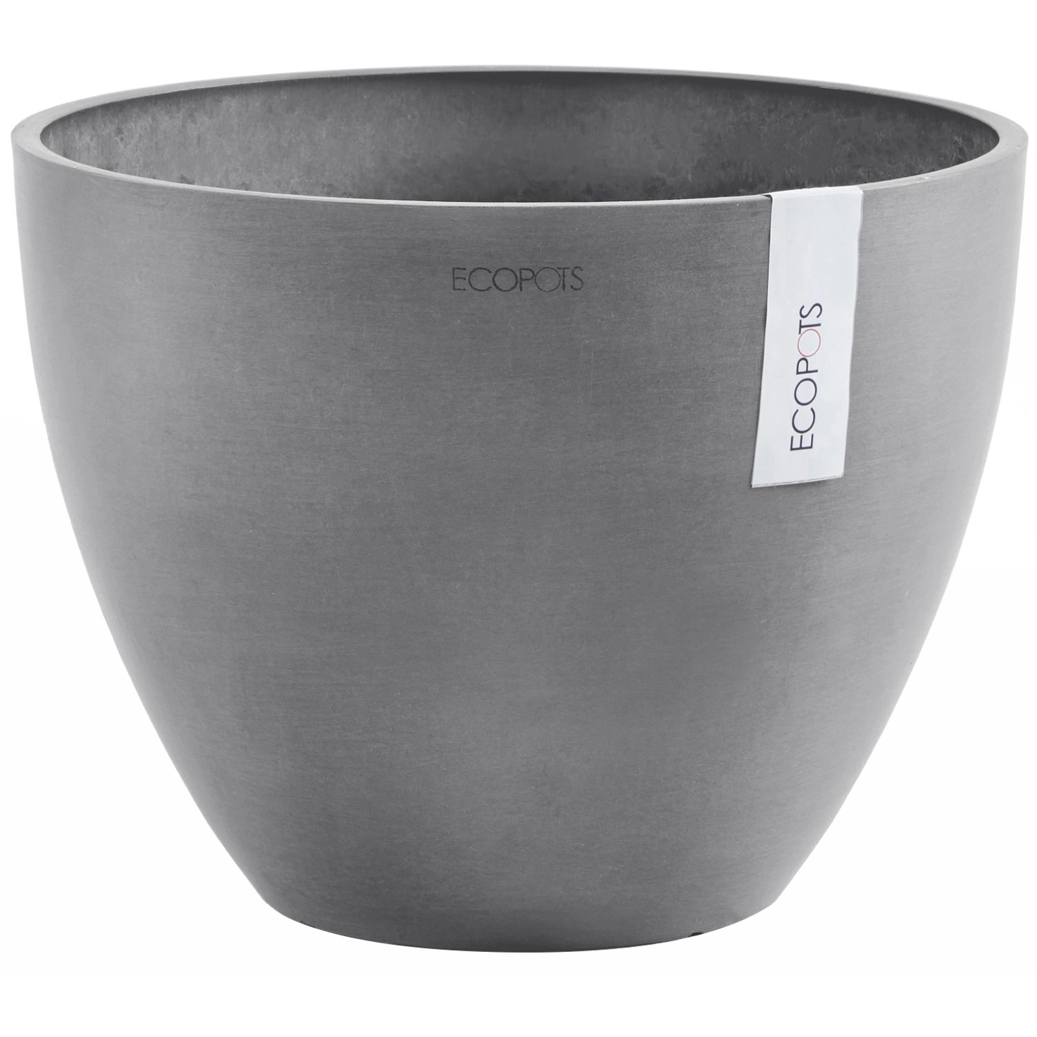 Ecopots Pflanztopf Antwerp Grau 50 cm von Ecopot