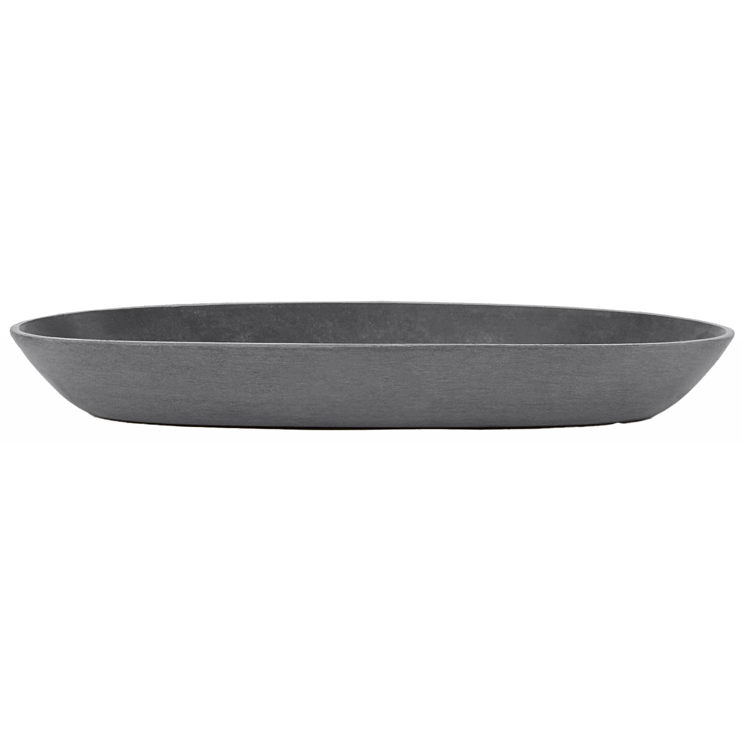 Ecopots Untersetzer Sofia oval Grau 26 cm von Ecopot