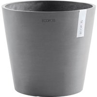 ECOPOTS Blumentopf "AMSTERDAM Grey", BxTxH: 40x40x35 cm, mit Wasserreservoir von Ecopots