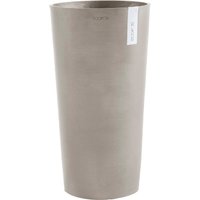 ECOPOTS Blumentopf "AMSTERDAM HIGH Taupe", BxTxH: 41x41x76 cm von Ecopots