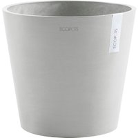 ECOPOTS Blumentopf "AMSTERDAM White Gre" von Ecopots