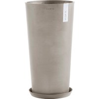 ECOPOTS Blumentopf "Amsterdam extrahoch 90 Taupe" von Ecopots