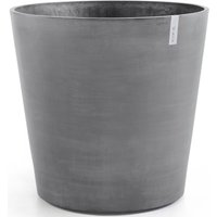 ECOPOTS Blumentopf "Amsterdam mit Rollen 100 Grau", für innen und außen: frostsicher, bruchsicher und lichtbeständig von Ecopots