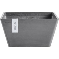 ECOPOTS Blumentopf "BERLIN Grey", BxTxH: 31x31x15,5 cm von Ecopots