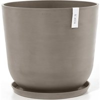 ECOPOTS Blumentopf "Oslo 55 + Wassersystem Taupe" von Ecopots