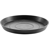 ECOPOTS Blumentopfuntersetzer "ROUND SAUCER Dark Grey", BxTxH: 21x21x2,5 cm von Ecopots
