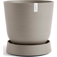 ECOPOTS Topfuntersetzer "mit Rollen Oslo 45 Taupe" von Ecopots