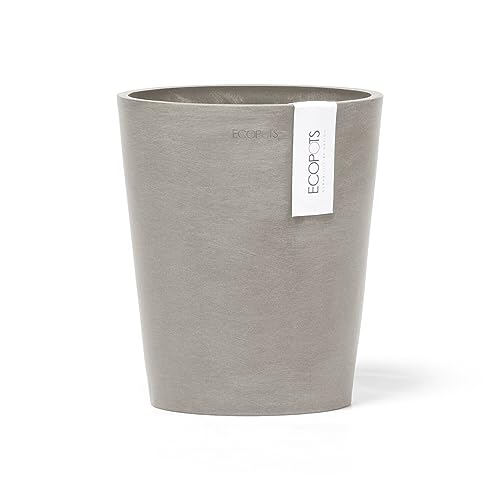 Ecopots Blumentopf Morinda für Orchideen - braun grau - Durchmesser Ø 17 cm rund - mit Wasserablauf - Pflanzentopf aus Recycling Kunststoff - modern für Indoor und Outdoor Ecopots Blumentopf Morinda für Orchideen - braun grau - Durchmesser Ø 17 cm rund - mit Wasserablauf - Pflanzentopf aus Recycling Kunststoff - modern für Indoor und Outdoor von Ecopots