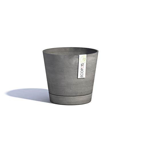 Ecopots Blumentopf Venice D30cm grau von Ecopots