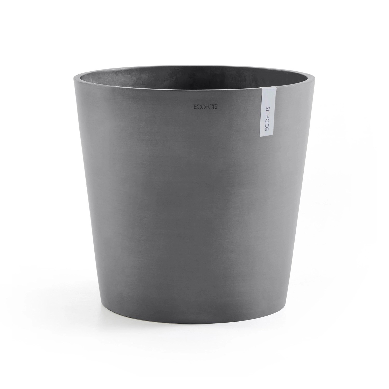 Ecopots Pflanztopf Amsterdam Grau 50 cm x 43,8 cm von Ecopots