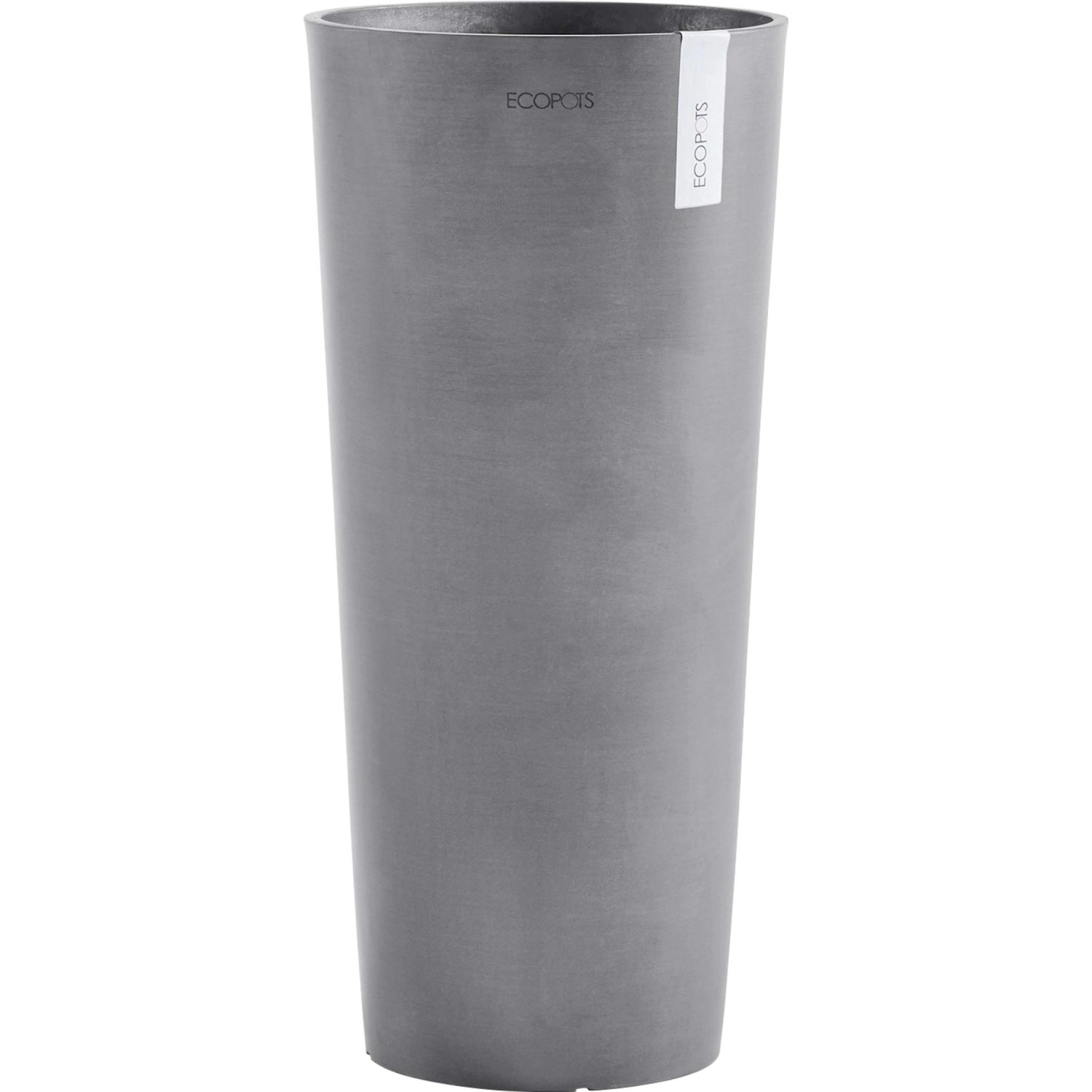 Ecopots Pflanztopf Amsterdam High Ø 32,5 cm Grau von Ecopots