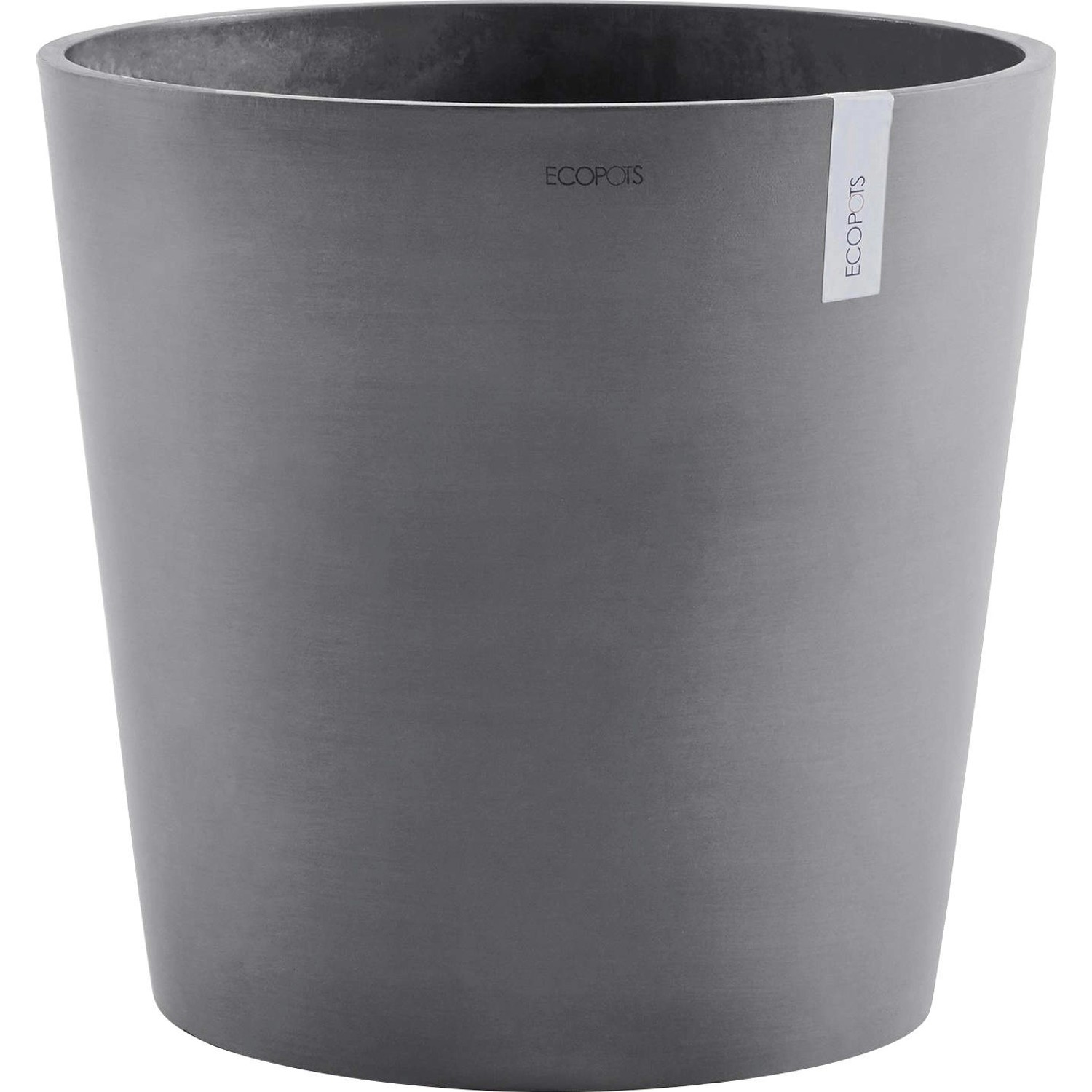 Ecopots Pflanztopf Amsterdam Ø 60 cm x 56 cm Grau von Ecopots