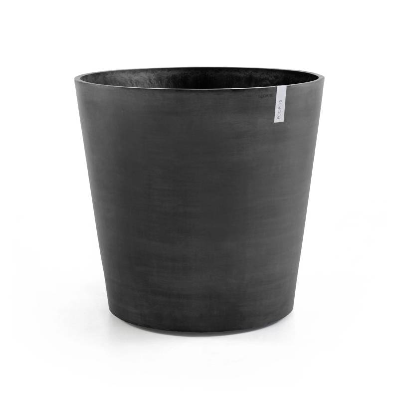 Ecopots Pflanztopf Amsterdam Rollen Dunkelgrau 60 cm x 56 cm von Ecopots