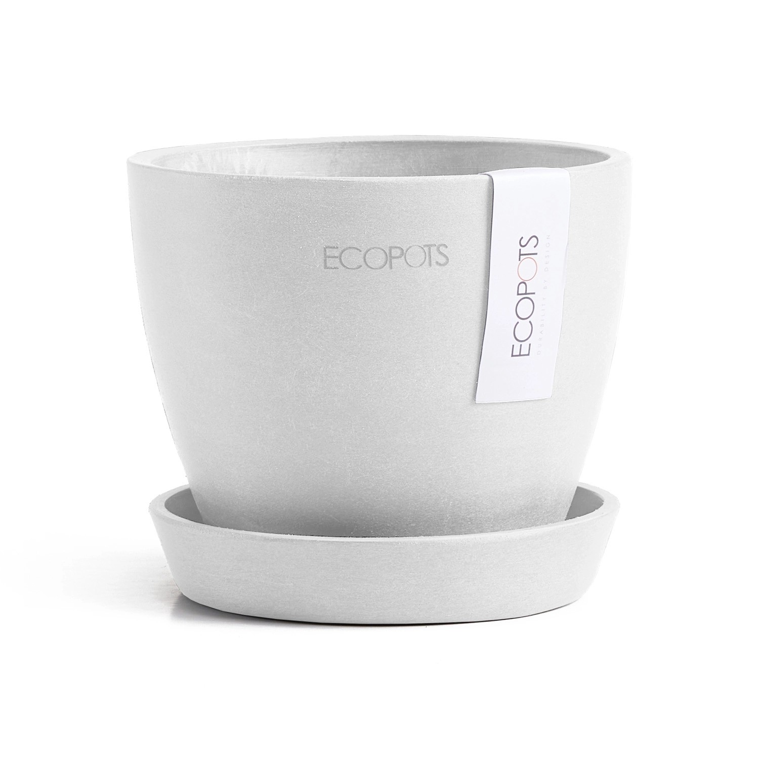 Ecopots Pflanztopf Antwerp Mini Weiß 11,5 cm x 10,1 cm Ecopots Pflanztopf Antwerp Mini Weiß 11,5 cm x 10,1 cm von Ecopots