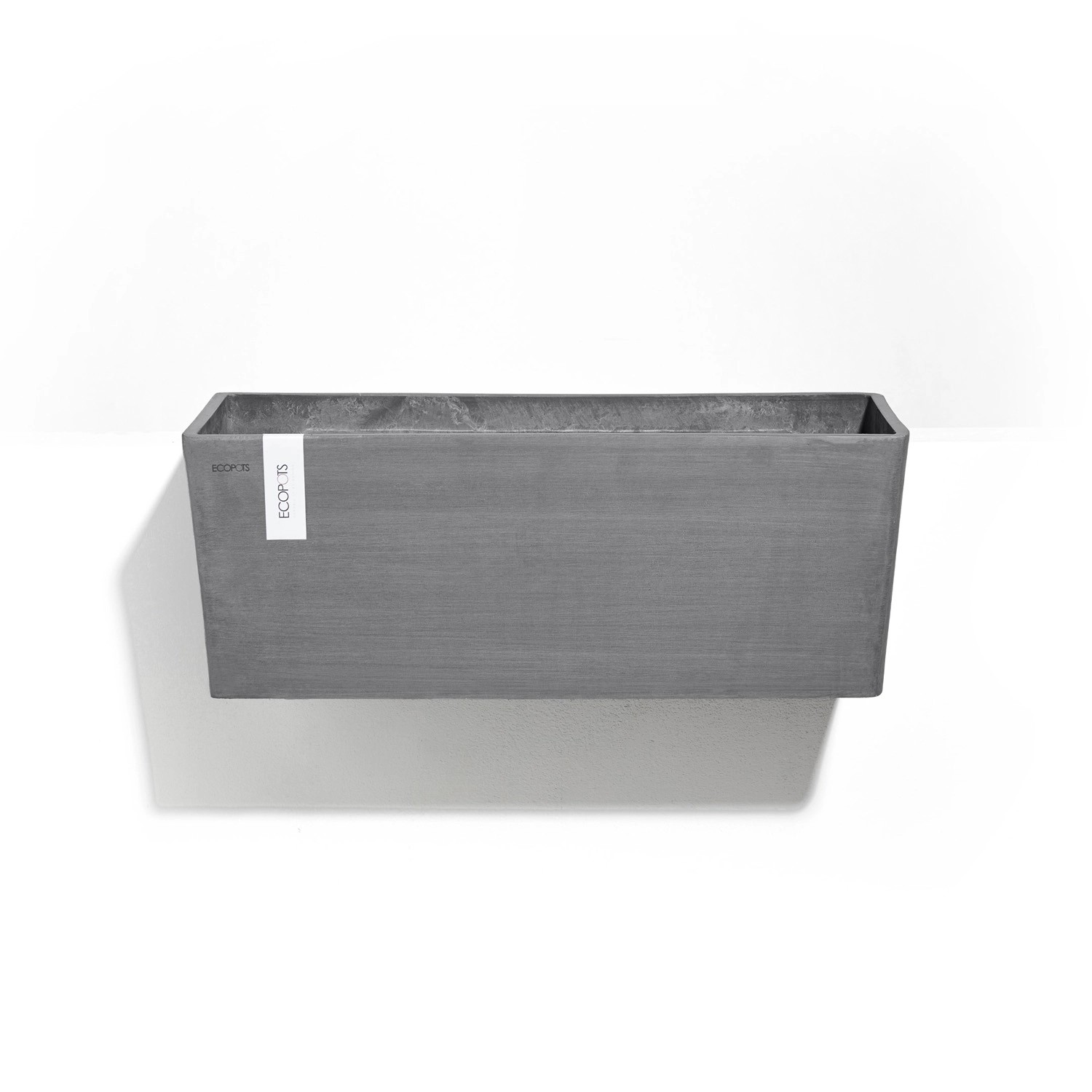 Ecopots Pflanztopf Bruges Hängend Grau 55 cm x 20 cm x 21 cm Ecopots Pflanztopf Bruges Hängend Grau 55 cm x 20 cm x 21 cm von Ecopots