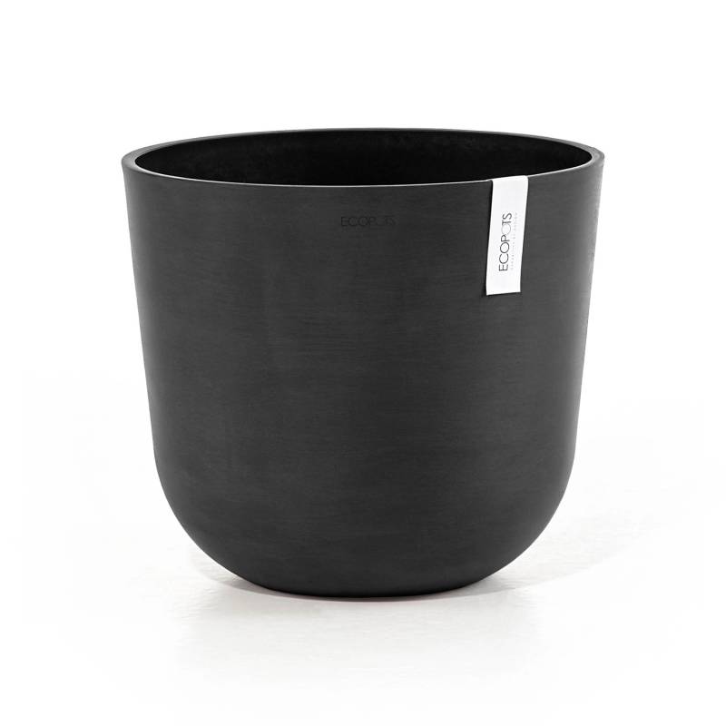 Ecopots Pflanztopf Oslo Dunkelgrau 35 cm x 30,5 cm von Ecopots