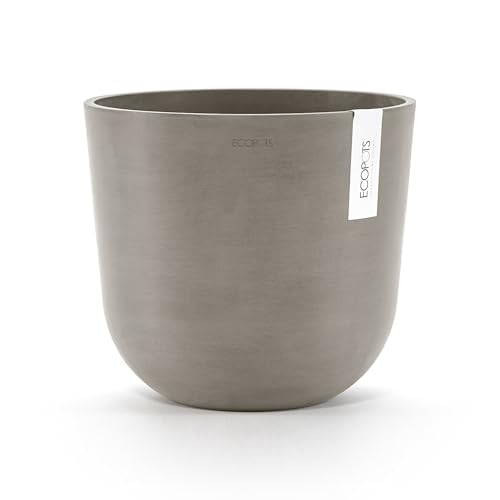 OSLO ECOPOTS Pflanztopf Ø35 aus recyceltem Kunststoff mit Frost- und UV-Beständigkeit für Innen- und Außenbereich von Ecopots
