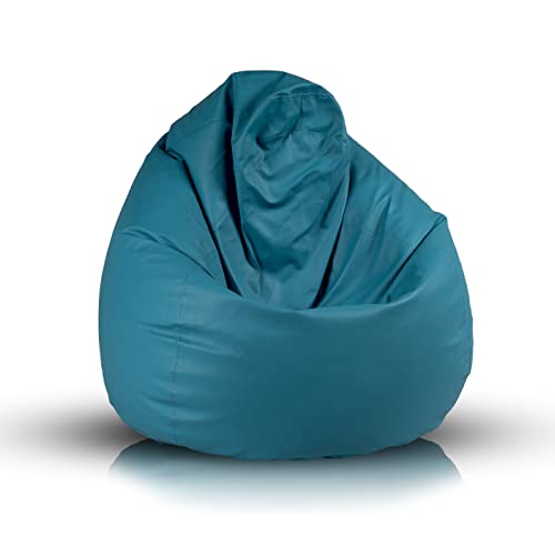 Ecopuf Fuzzy – Sitzsack aus weichem Kunstleder – für den Innenbereich – reißfest, schmutzabweisend – Polystyrol-Füllung – Sessel mit doppeltem Reißverschluss Ecopuf Fuzzy – Sitzsack aus weichem Kunstleder – für den Innenbereich – reißfest, schmutzabweisend – Polystyrol-Füllung – Sessel mit doppeltem Reißverschluss von Ecopuf