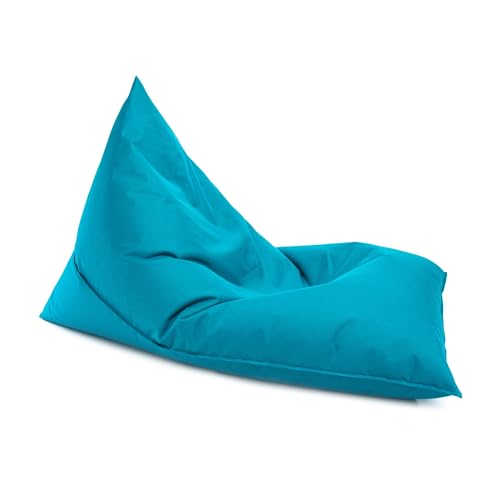 Ecopuf Lazy Pouf Cushion S Polystyrol Fabric Stuffed Armchair Water Resistant Polyester Fabric for Indoor and Outdoor Use 80X130 cm Padded with Polystyrene von Ecopuf