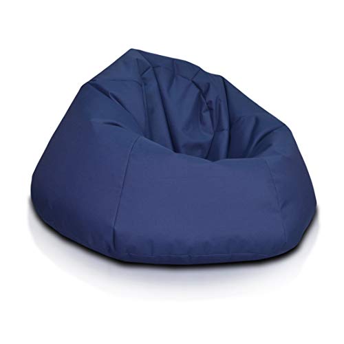 Ecopuf Relax | Sitzsack Wasserfestes Indoor & Outdoor | Ideal für Gaming, Entspannen und Lesen | Sitzsack Sessel mit Polystyrol Füllung (EPS Perlen) | Sitzsäcke für Erwachsene und Kinder 110x70Cm von Ecopuf