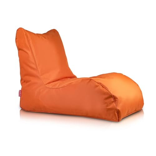 Ecopuf - Sitzsack Naomi, Pouf Sessel aus Polyester - Bequeme Sitzfläche im Meridianstil - Stoffsack mit Styroporkugeln - Entspannungssessel für Wohnzimmer - Farbe Orange NC9 Ecopuf - Sitzsack Naomi, Pouf Sessel aus Polyester - Bequeme Sitzfläche im Meridianstil - Stoffsack mit Styroporkugeln - Entspannungssessel für Wohnzimmer - Farbe Orange NC9 von Ecopuf